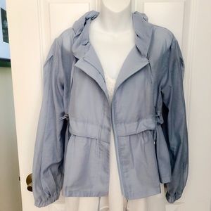 Adorable Silky Hooded Jacket